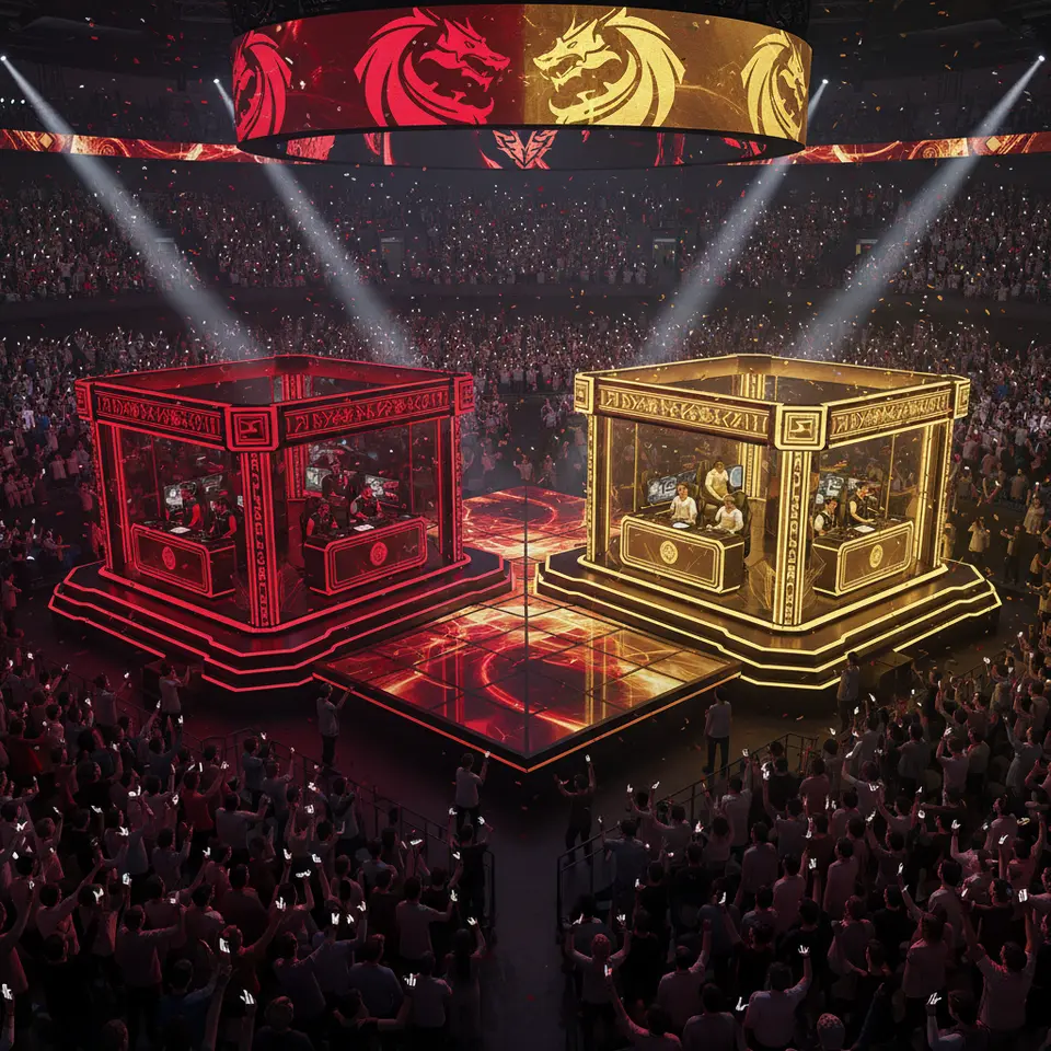 Dota 2 Calgary Masters Stage