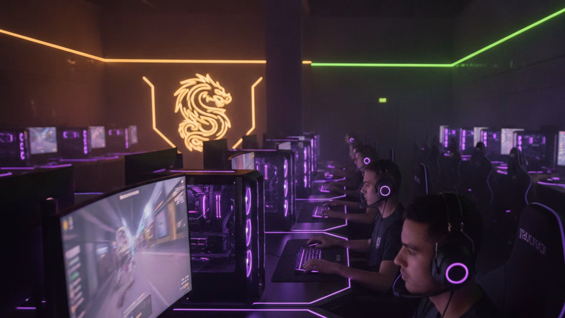 Players enjoying social games