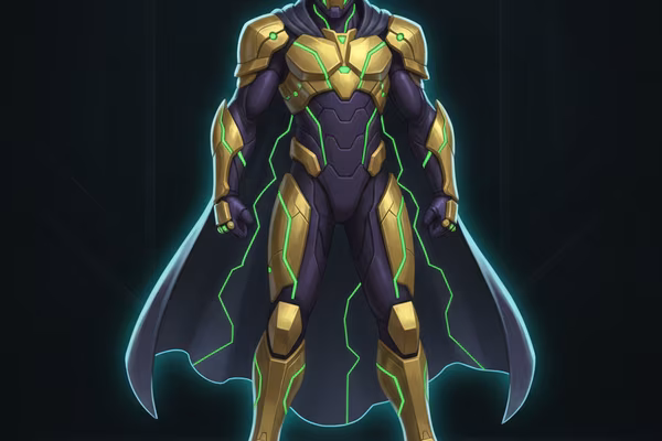 Vanguard Armor hero skin